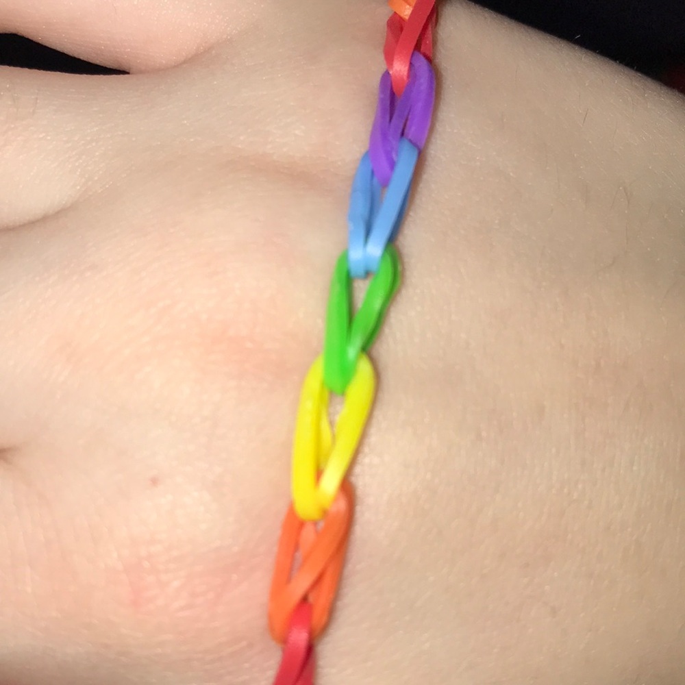 Rainbow bracelet